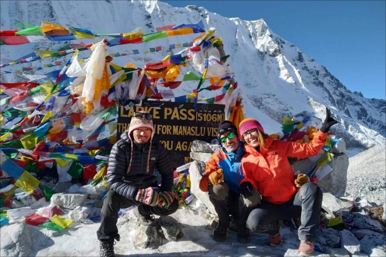 Clienti in viaggio - Nepal, Manaslu, Larkye Pass