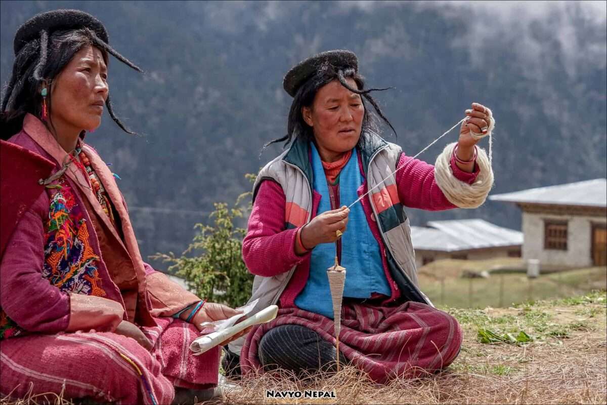 Guida viaggi Bhutan - donne Merak