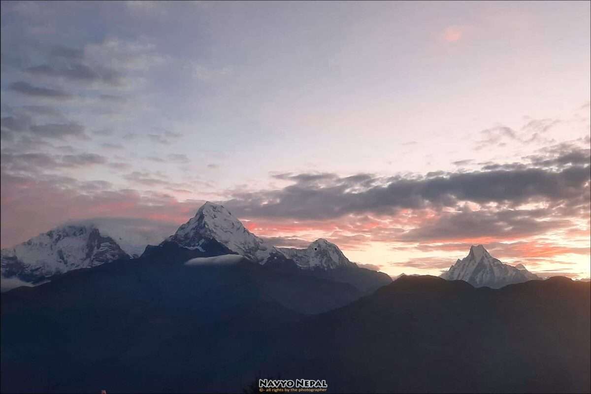 Nepal-Trek-Annapurna-Poon-Hill panorama