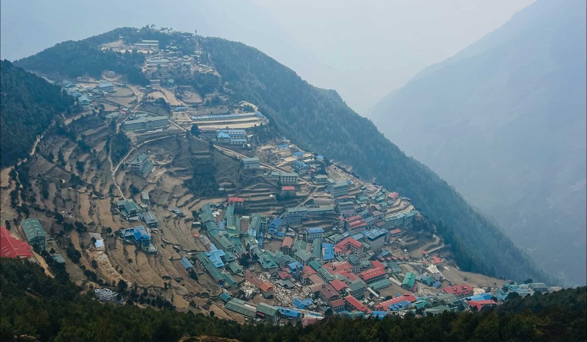 Nepal-Trek-Khumbu-Namche-Bazar