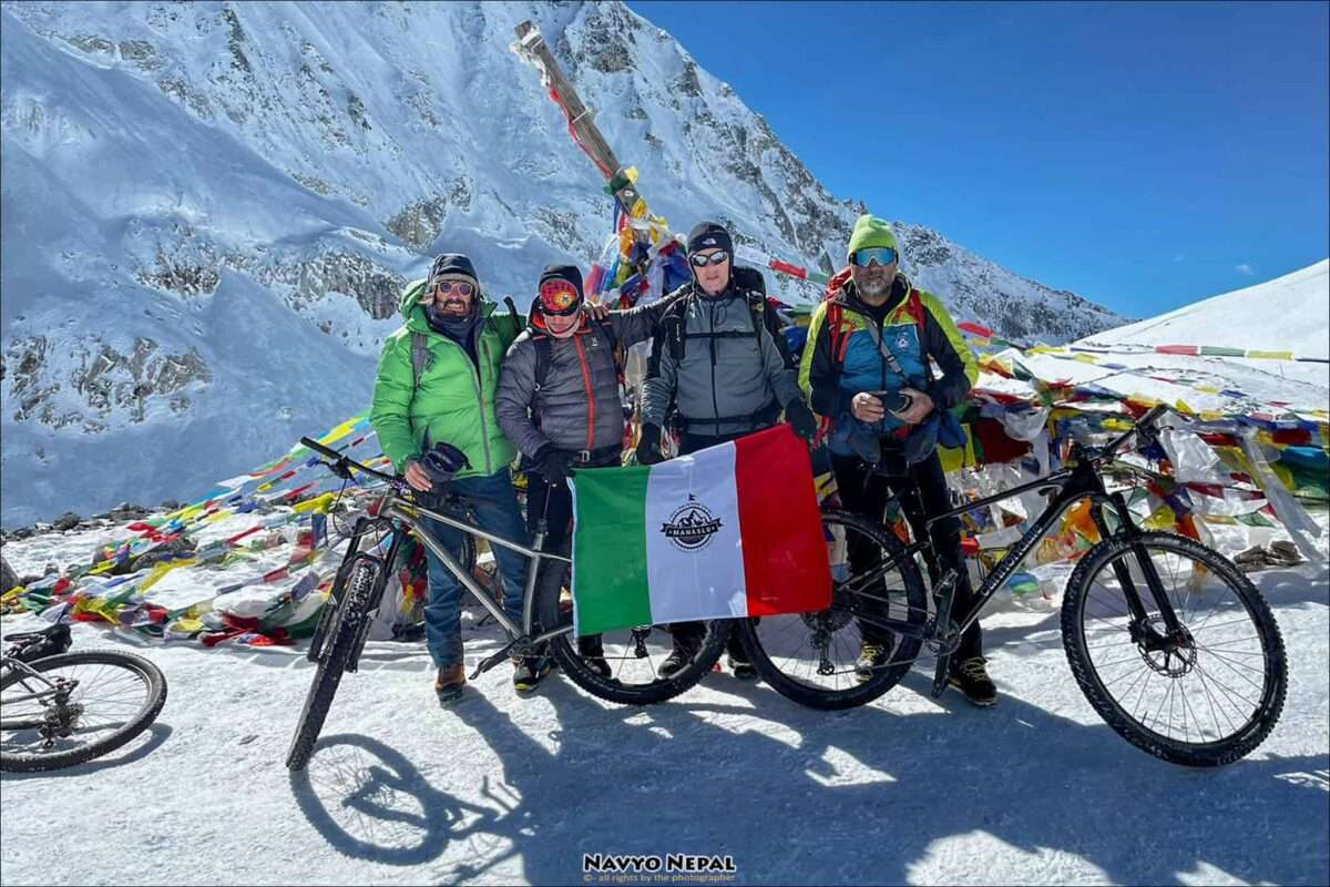 mountain bike in Nepal