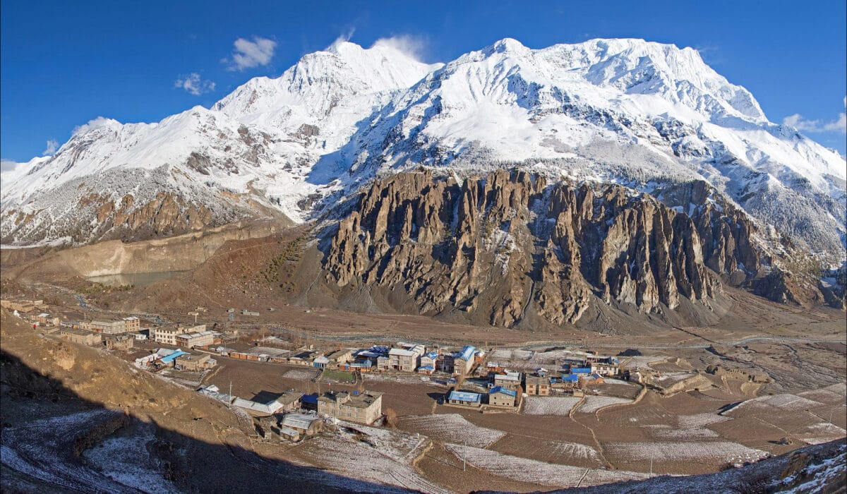 Annapurna: valle di Manang e il Gangapurna