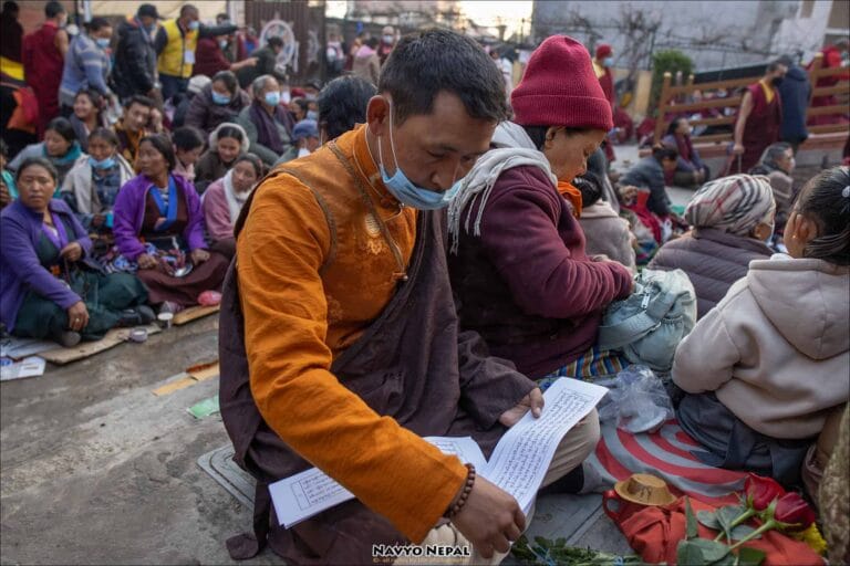 Benchen Phuntsok-Dargyeling Kangyur ceremonia