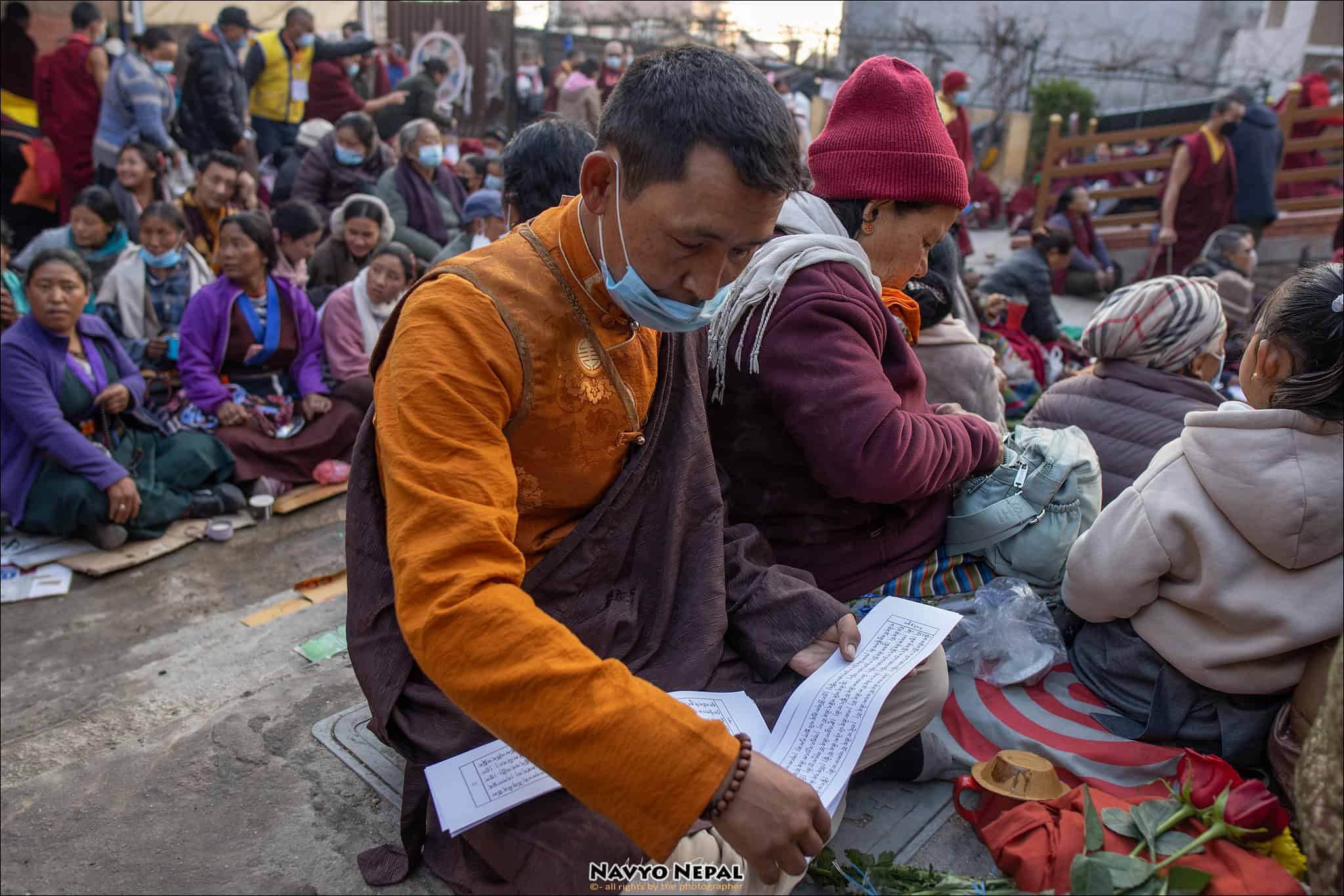 Benchen Phuntsok-Dargyeling Kangyur ceremonia