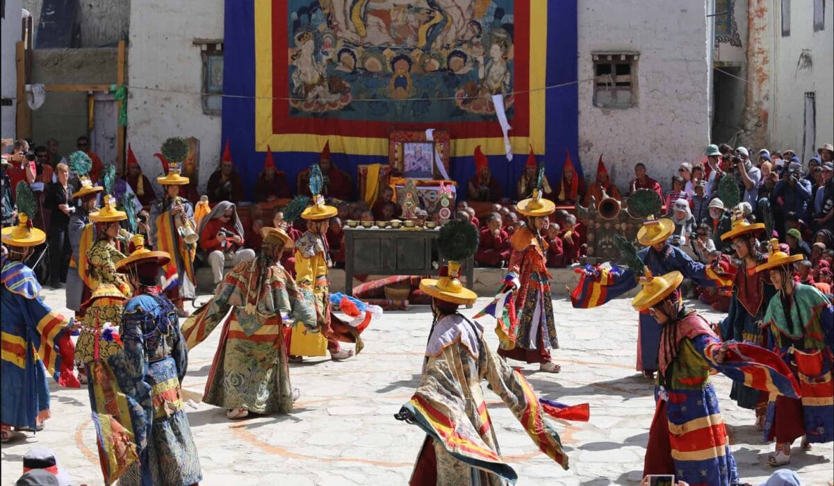 La festa del Tiji in Lo Manthang, alto Mustang