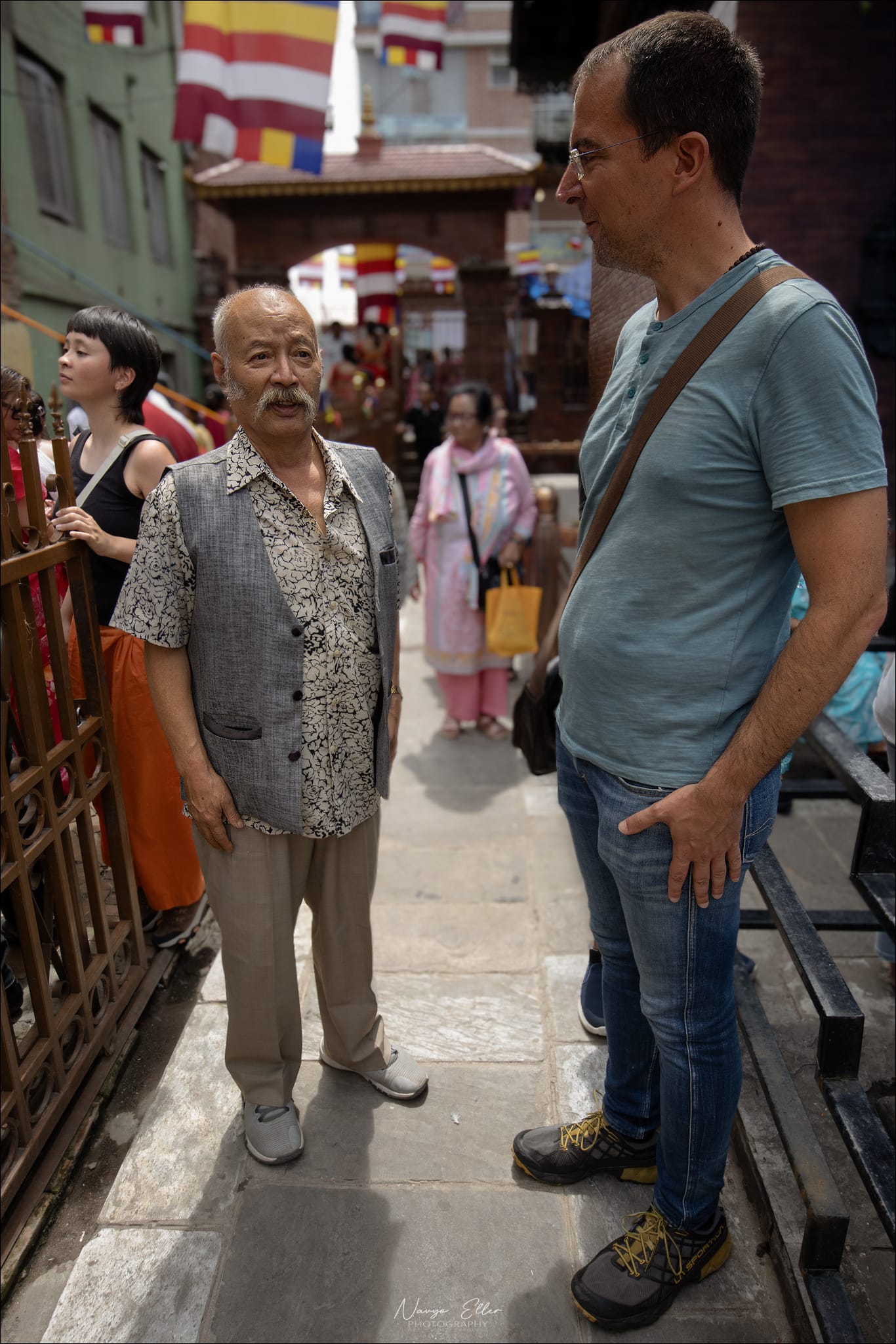 Madhu Barjrcharya e Fabio Armand